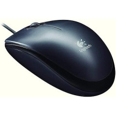 Logitech B100 3 Button Wired Optical Mouse