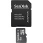 SanDisk 8GB Memory Card With SD Adapter