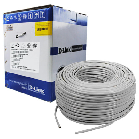 D-Link Cat 6 Networking Cable UTP Outdoor 305 meters