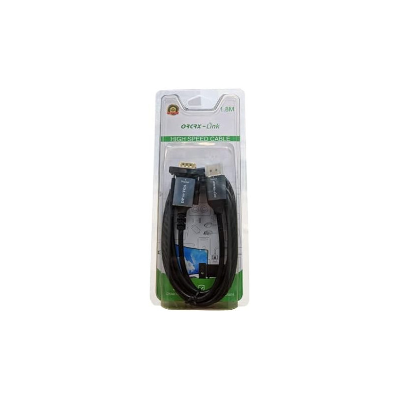 ORCRX - Link DP to VGA 1.8 Meter High Speed Cable