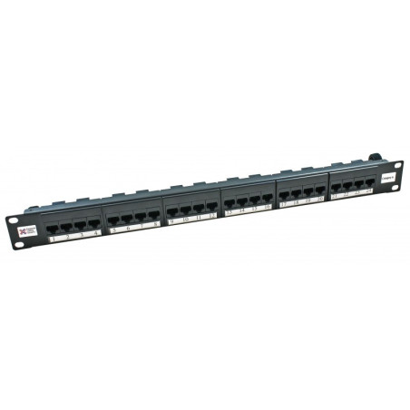 24 Port Patch Panel UTP Cat6A Network