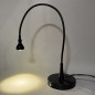 IKEA Jansjo LED Gooseneck Desk Lamp -Black Round Base