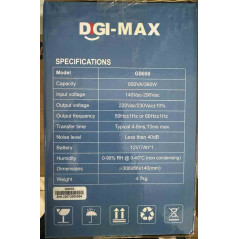 UPS DIGIMAX Premium 650va