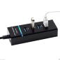 USB Hub 4 Ports, Multiple USB 3.0 Hub speed to 5Gbps Data Transfer Rate and  Supports Simultaneous Operation of Multiple USB 3.0