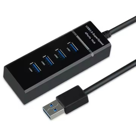 4-Port USB 3.0 Hub 5Gbps