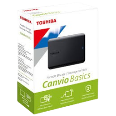 TOSHIBA Canvio Basics 1TB Portable External HDD - USB 3.2 for PC Laptop Windows and Mac